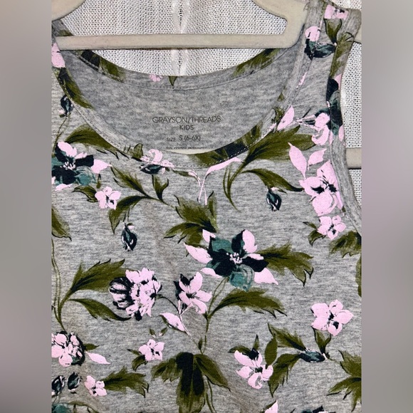Grayson Threads Kids. Girls, floral dress. Sz 6/6X. - Picture 3 of 6
